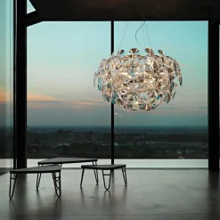 Luceplan Suspensions>Hope Suspensions Transparent Ø110cm