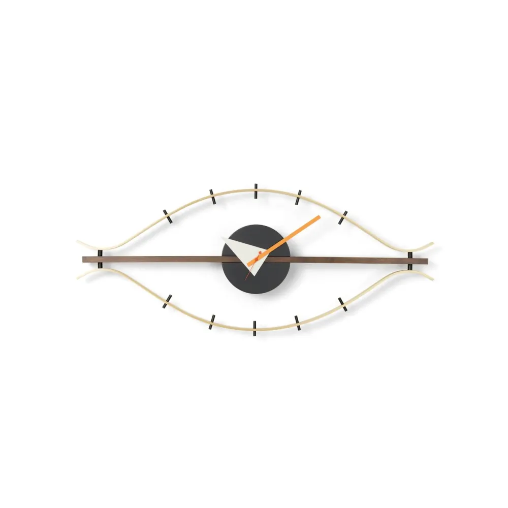 Vitra Horloges>Horloge Eye Marron