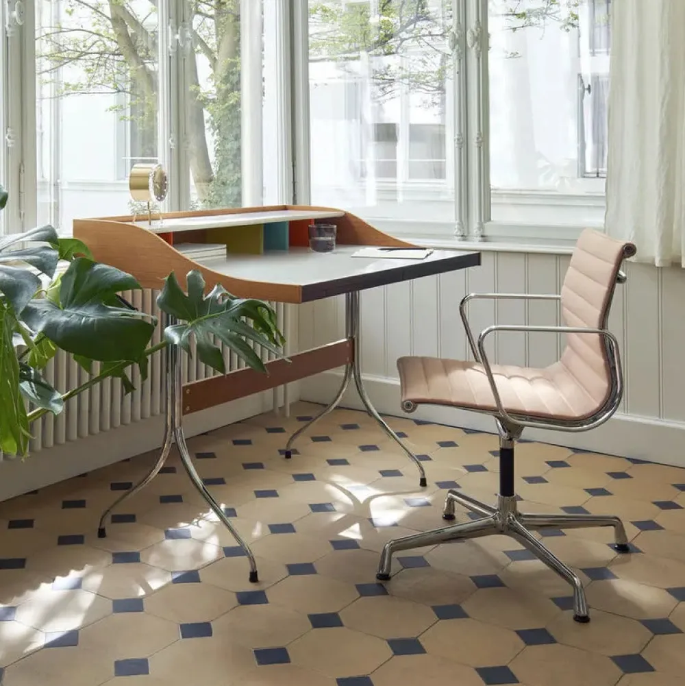 Vitra Horloges>Horloge Tripod Doré