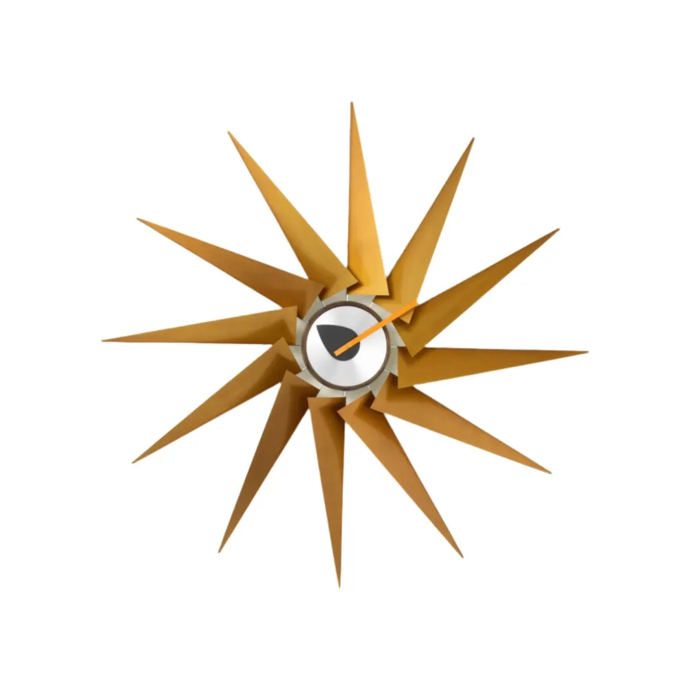 Vitra Horloges>Horloge Turbine Marron