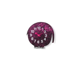 Vitra Horloges|Enfant>Horloge Zoo Timers Elihu L'Eléphant Violet