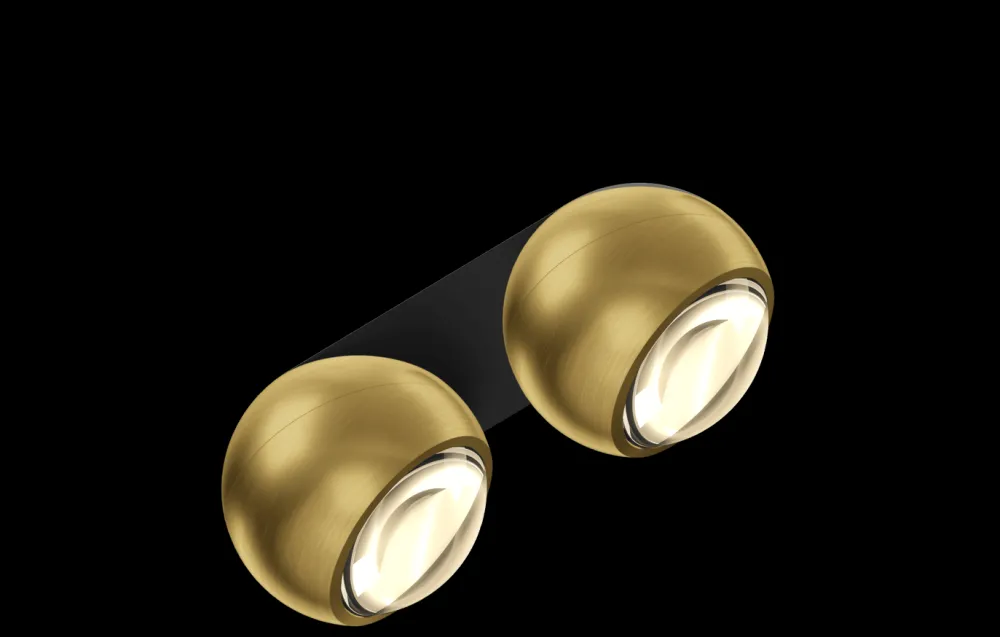 Occhio Spots|Plafonniers>IO Giro Doppio base blanche Plafonniers LED