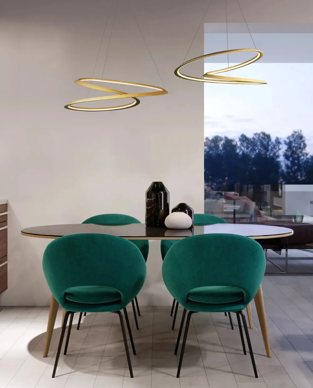 Nemo Lighting Suspensions|Suspensions>Kepler petite Suspensions LED Blanc