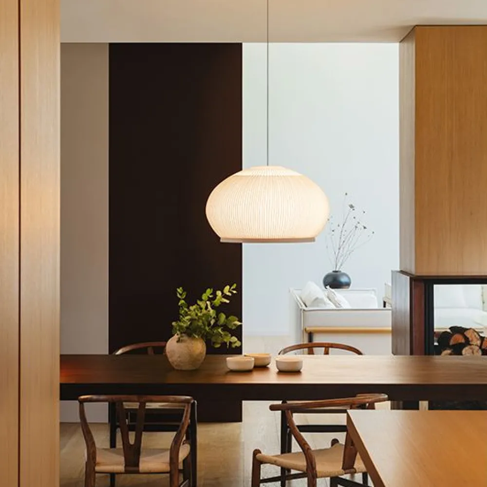 Vibia Suspensions>Knit 7455 Suspensions LED Beige