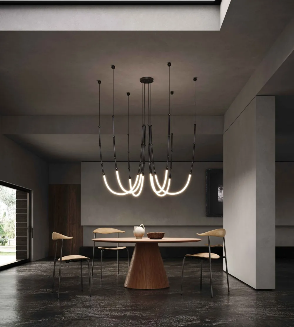 Karman Lustres|Suspensions>Léda 5 Suspensions LED