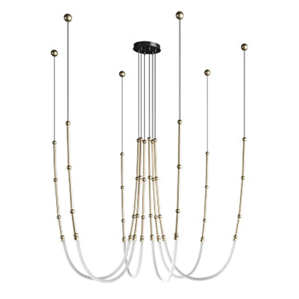 Karman Lustres|Suspensions>Léda 5 Suspensions LED