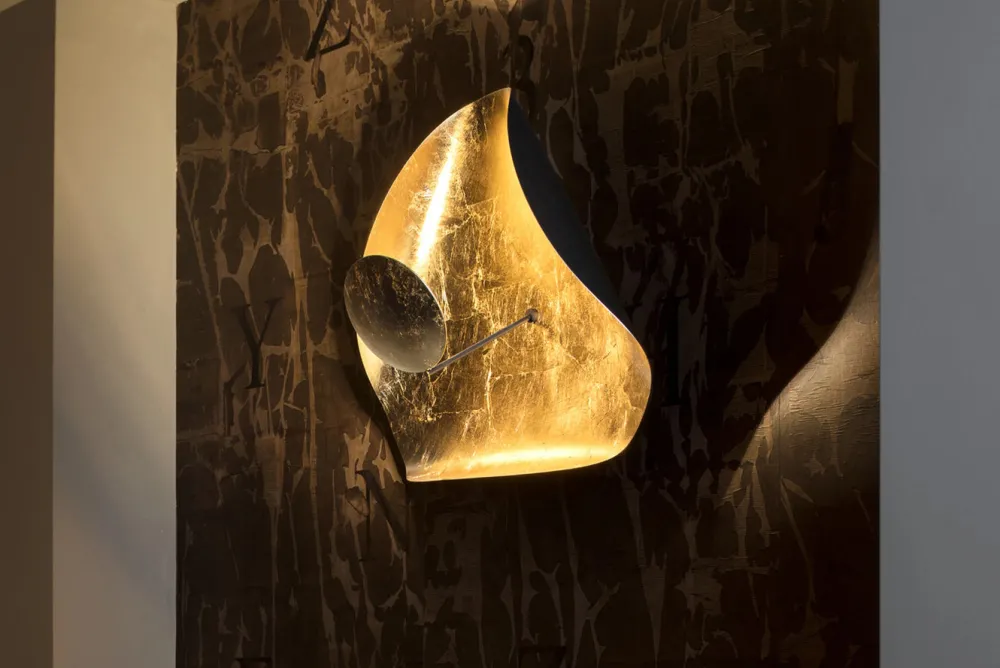 Catellani u0026 Smith Plafonniers>Lederam Manta CWS1 Noir Doré Plafonniers LED