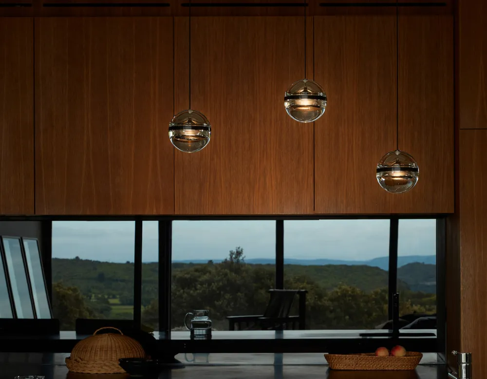 Lumina Suspensions>Limbus mono Suspensions LED Noir