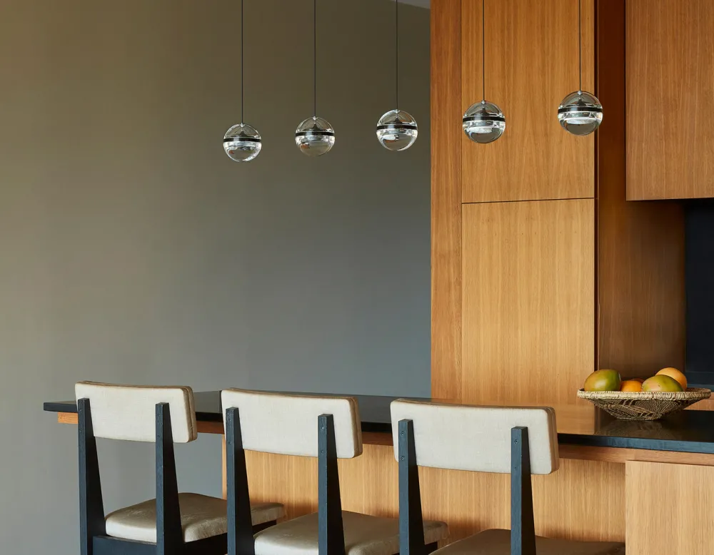 Lumina Suspensions>Limbus mono Suspensions LED Noir