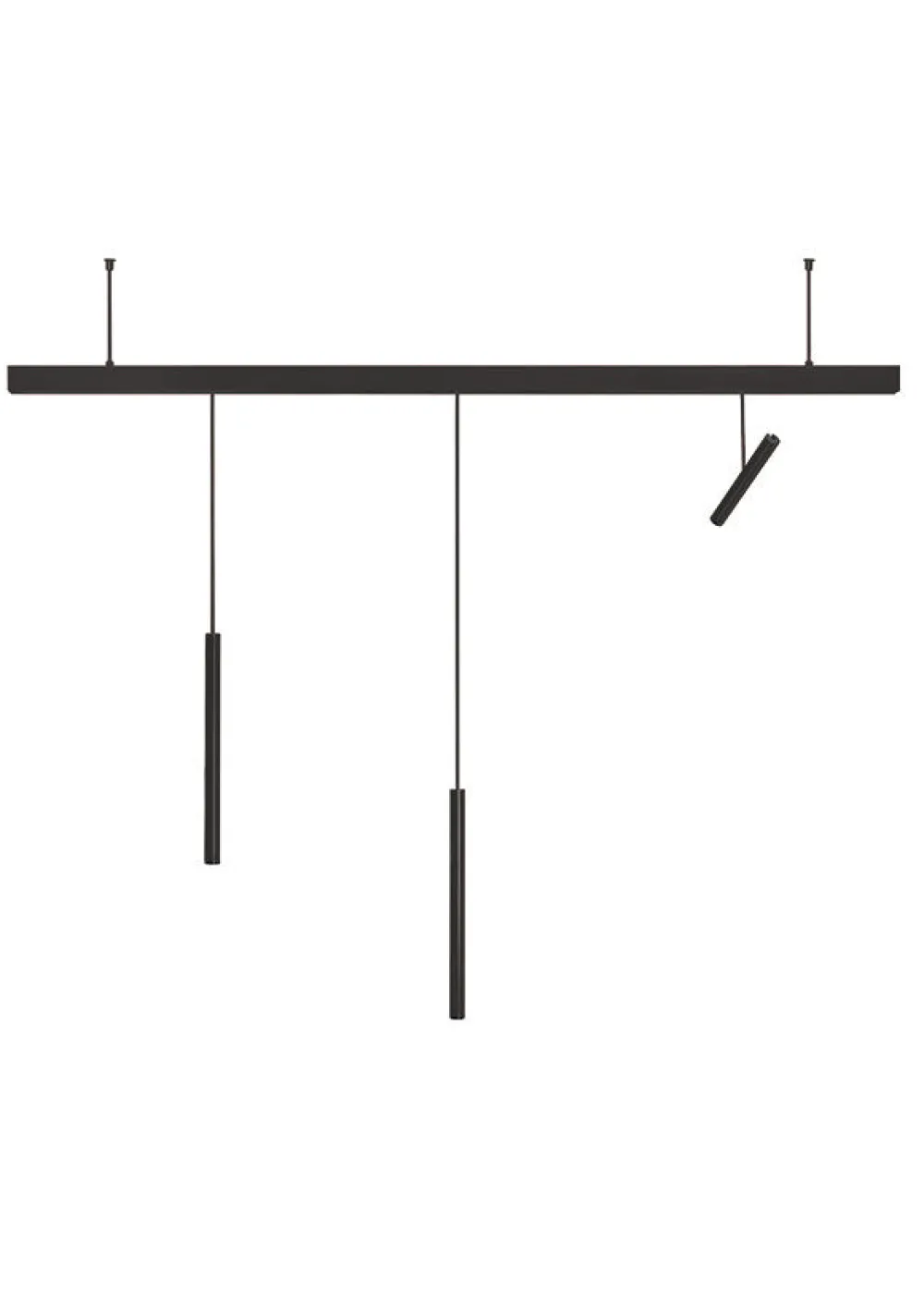 Baltensweiler Suspensions>Linija rail 2.4 m Suspensions LED Noir