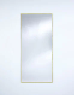 Deknudt Mirrors Miroirs>Lucka Frosted Gold XL Miroirs Doré