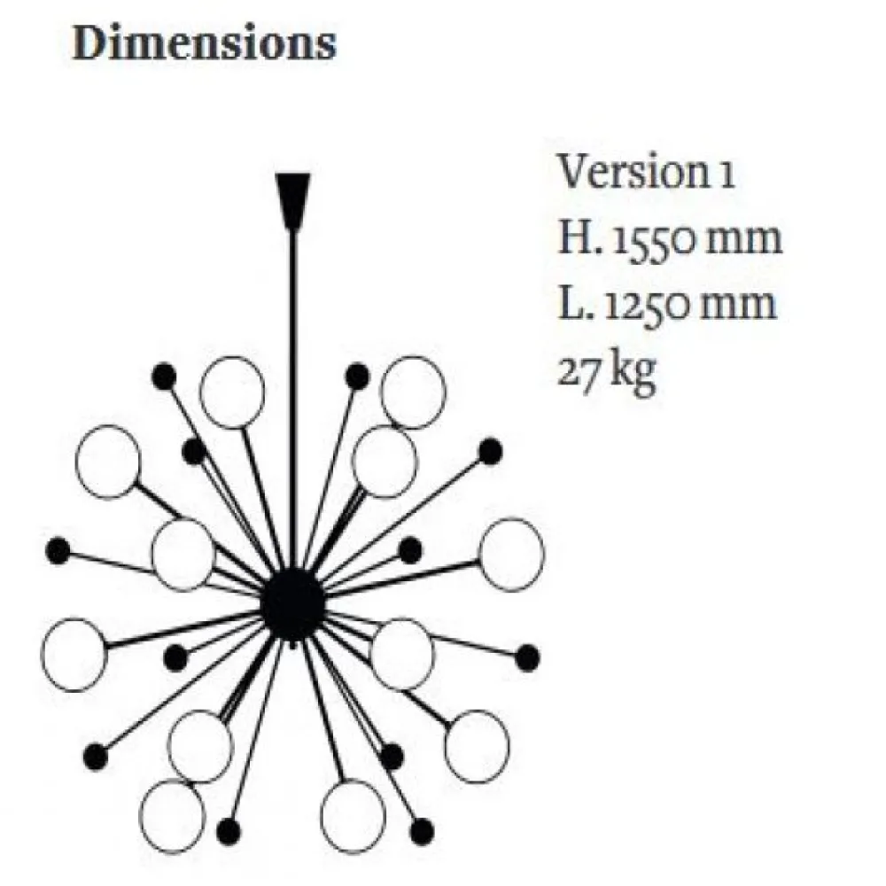 Magic Circus Lustres|Suspensions>Lustre 01 Ø125cm Suspensions