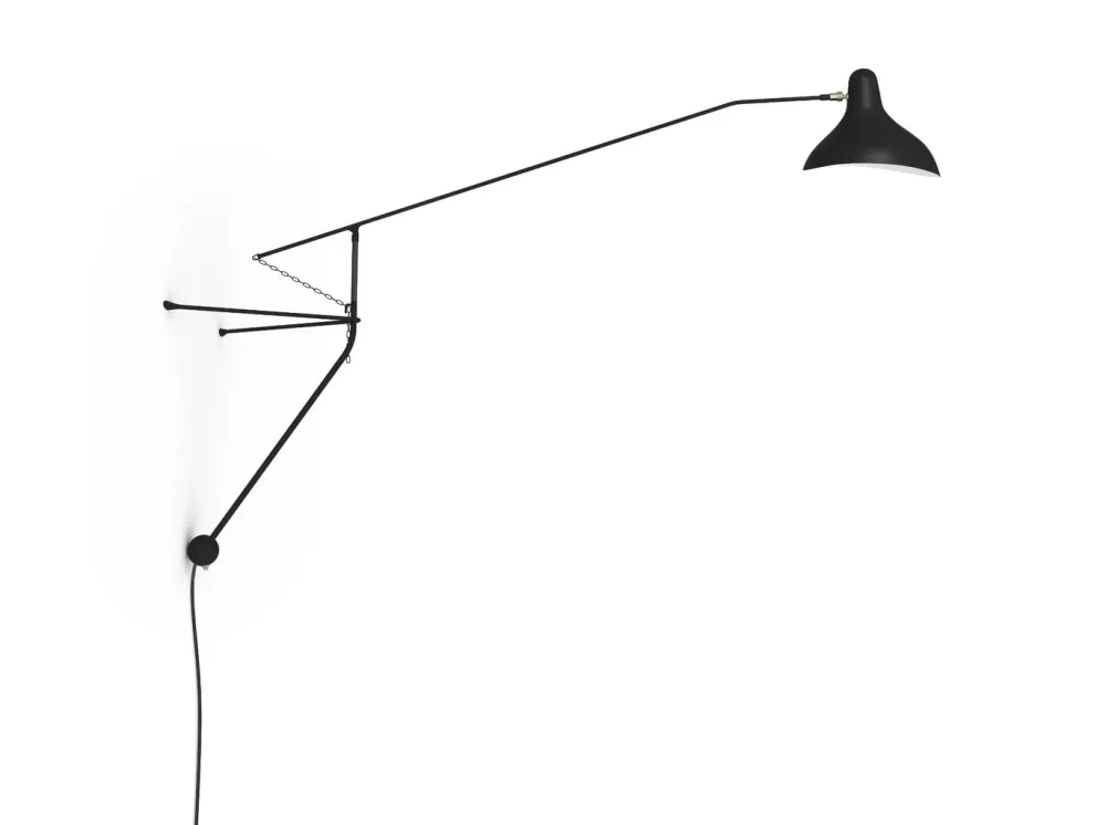 DCW Editions Liseuses|Appliques>Mantis BS2 Appliques Noir