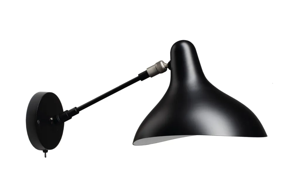 DCW Editions Liseuses|Appliques>Mantis BS5 avec interrupteur Appliques Noir