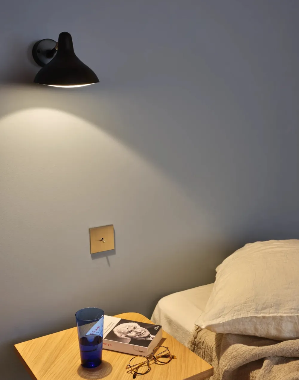 DCW Editions Liseuses|Appliques>Mantis BS5 Mini Appliques LED Noir