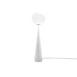 Tom Dixon Lampadaires|Lampadaires>Melt Cone Floor Fat Lampadaires LED Opal et argent