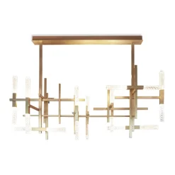 Contardi Suspensions>Mikado Double H. 95cm Suspensions Laiton satiné