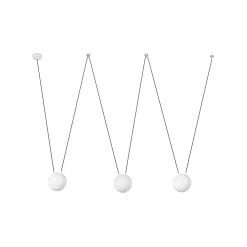 Faro Suspensions>Mine Glass Space 3L Suspensions Blanc