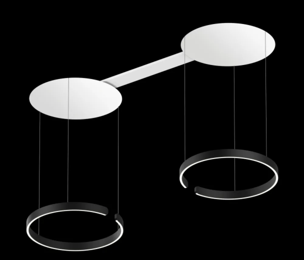 Occhio Suspensions>Mito Double Var Up Suspensions multiples LED Ø60cm
