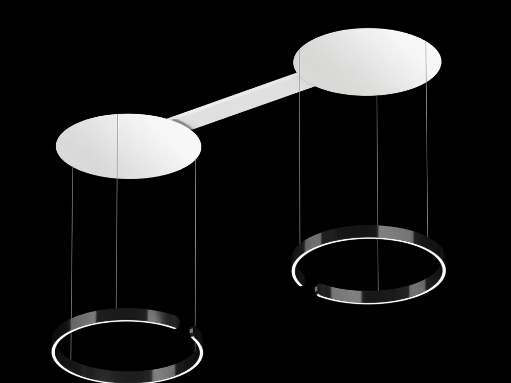 Occhio Suspensions>Mito Double Var Up Suspensions multiples LED Ø60cm