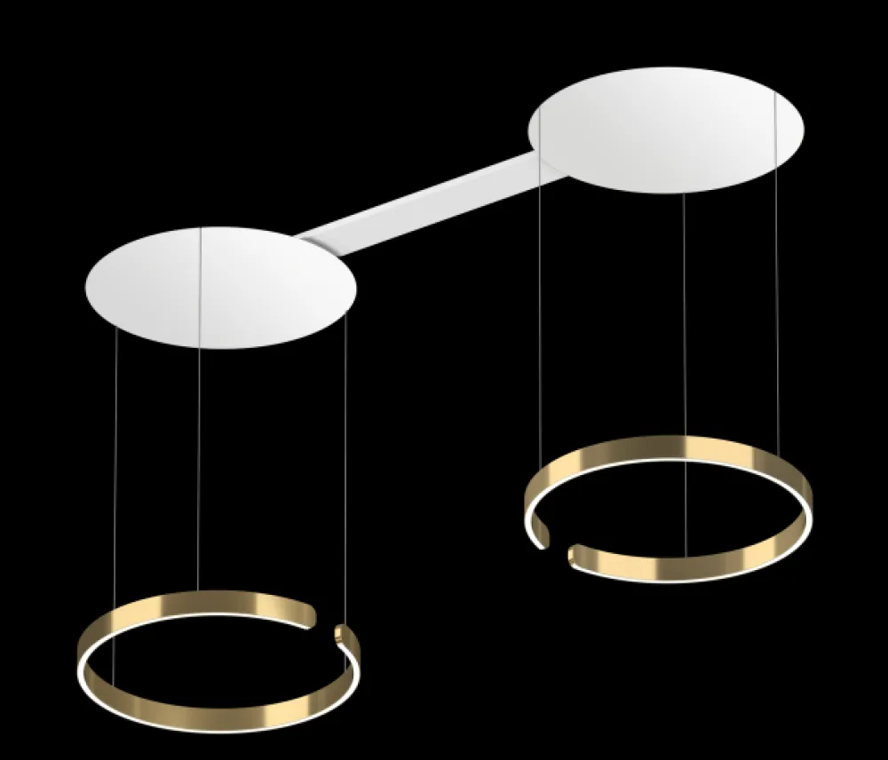 Occhio Suspensions>Mito Double Var Up Suspensions multiples LED Ø60cm