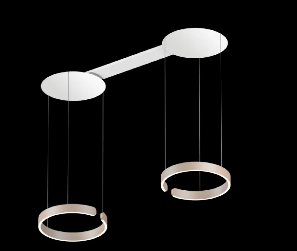 Occhio Suspensions>Mito Double Var Up Suspensions multiples LED Ø40cm