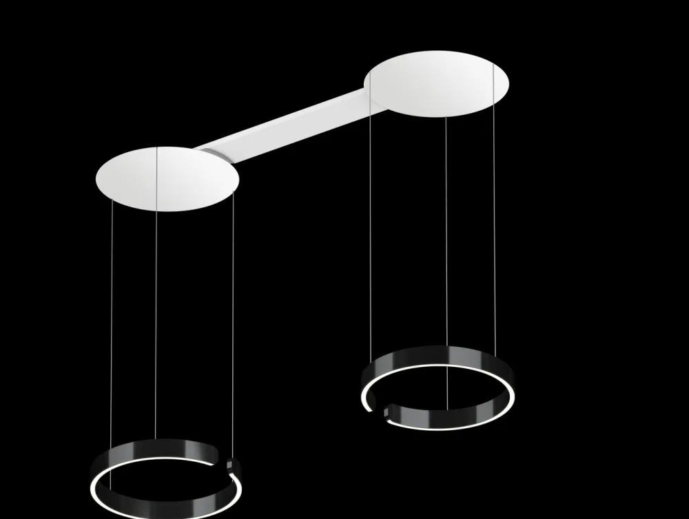 Occhio Suspensions>Mito Double Var Up Suspensions multiples LED Ø40cm