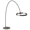 Occhio Lampadaires|Lampadaires>Mito largo lusso caldo Lampadaires LED Emperador Brun
