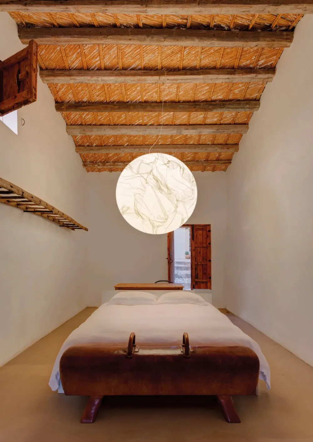 Davide Groppi Suspensions>Moon Ø120cm Suspensions Blanc