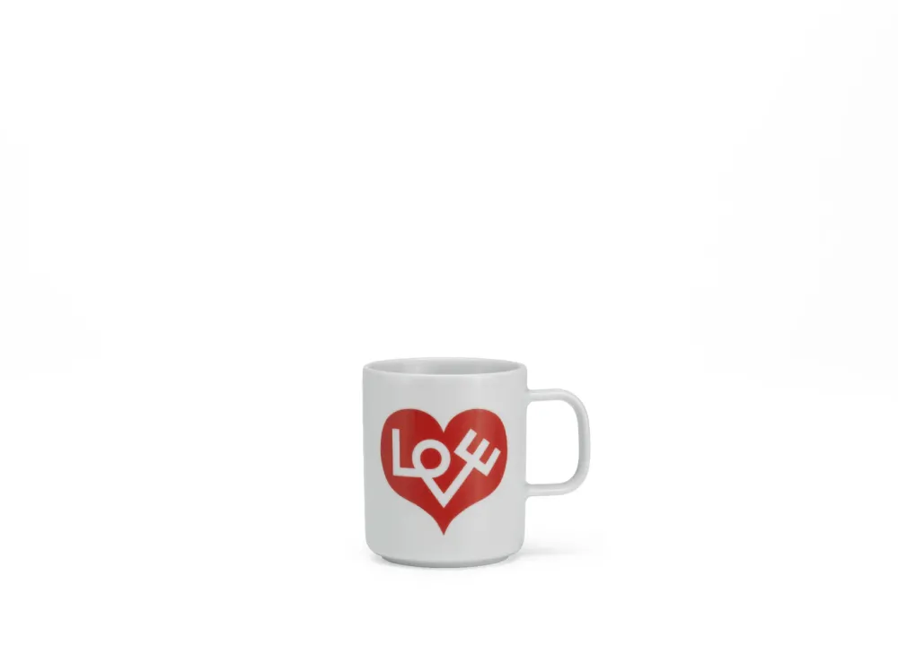 Vitra Art De La Table>Mug Love Heart Crimson Rouge