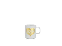 Vitra Art De La Table>Mug Love Heart Gold