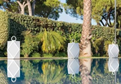 Contardi Lampes De Sol|Lampes À Poser>Muse Outdoor Battery large Lampes à poser Blanc