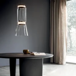 Flos Suspensions>Noctambule 1 Low Cylinder Cône Suspensions LED