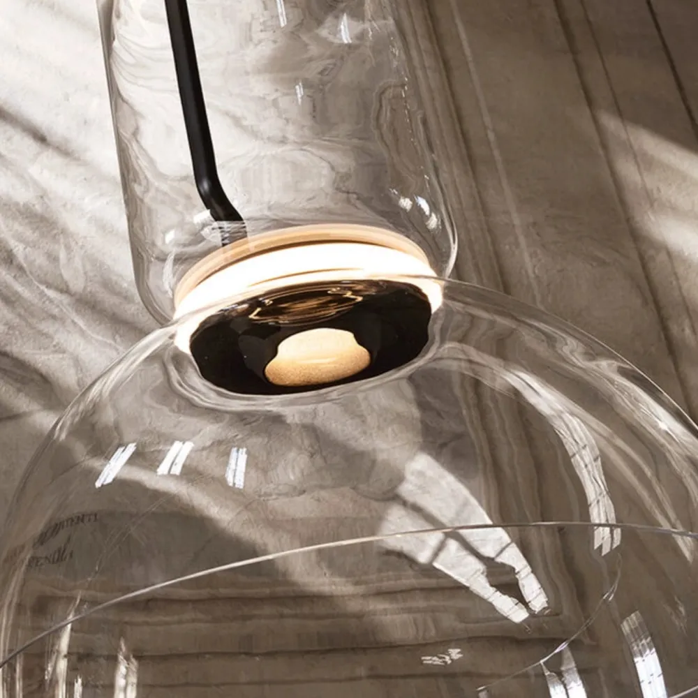 Flos Suspensions>Noctambule 1 Low Cylinder Dôme Suspensions LED