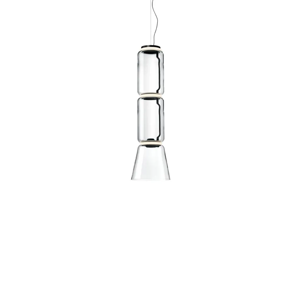Flos Suspensions>Noctambule 2 Low Cylinder Cône Suspensions LED