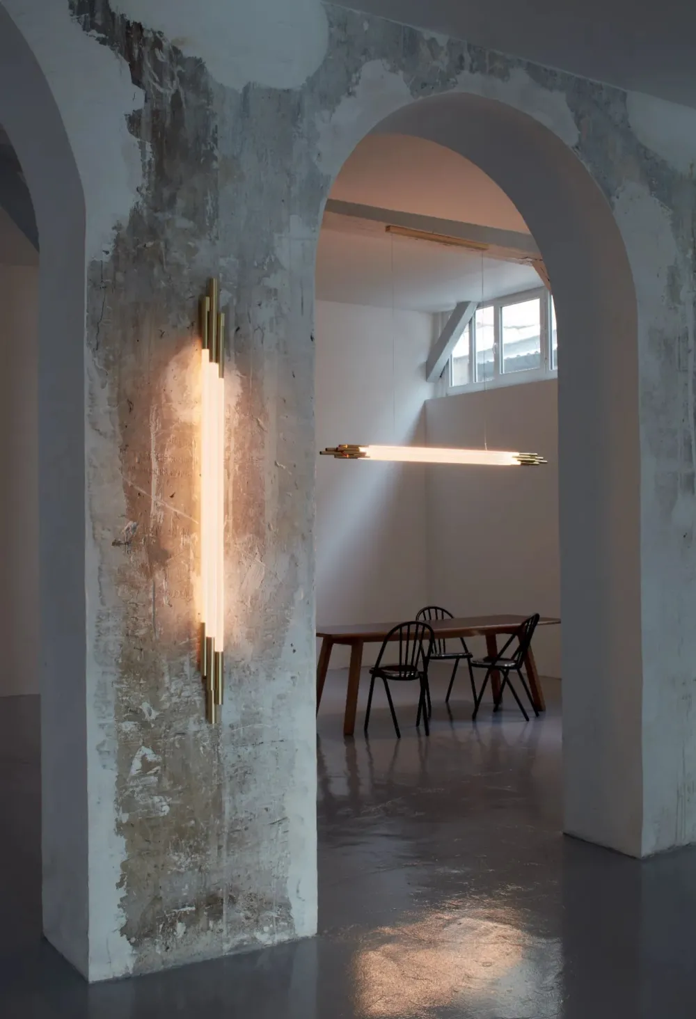 DCW Editions Appliques>Org wall 150cm Appliques LED Doré