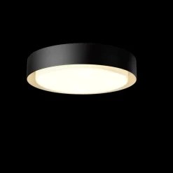 Marset Appliques|Appliques>Plafonnier Plaff On! Ø.50cm Appliques LED Noir