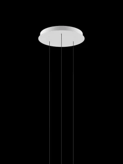 Lodes Platines|Accessoires>Platine Ronde 3 Luminaires Ø38cm Accessoires