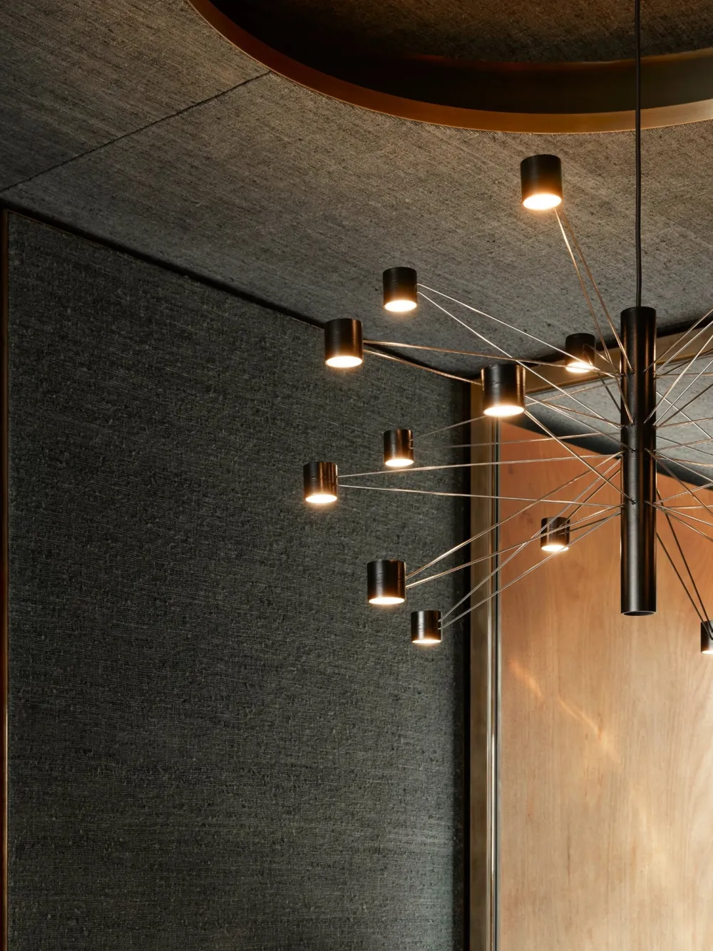 KDLN Suspensions|Suspensions>Polar 15.2 ø93x42 cm Suspensions Noir