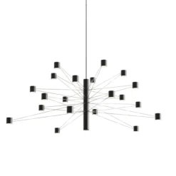 KDLN Suspensions>Polar 20.2 ø107x42 cm Suspensions Noir
