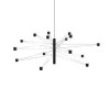 KDLN Suspensions>Polar 15.3 ø124x42 cm Suspensions Noir