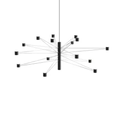 KDLN Suspensions>Polar 15.3 ø124x42 cm Suspensions Noir