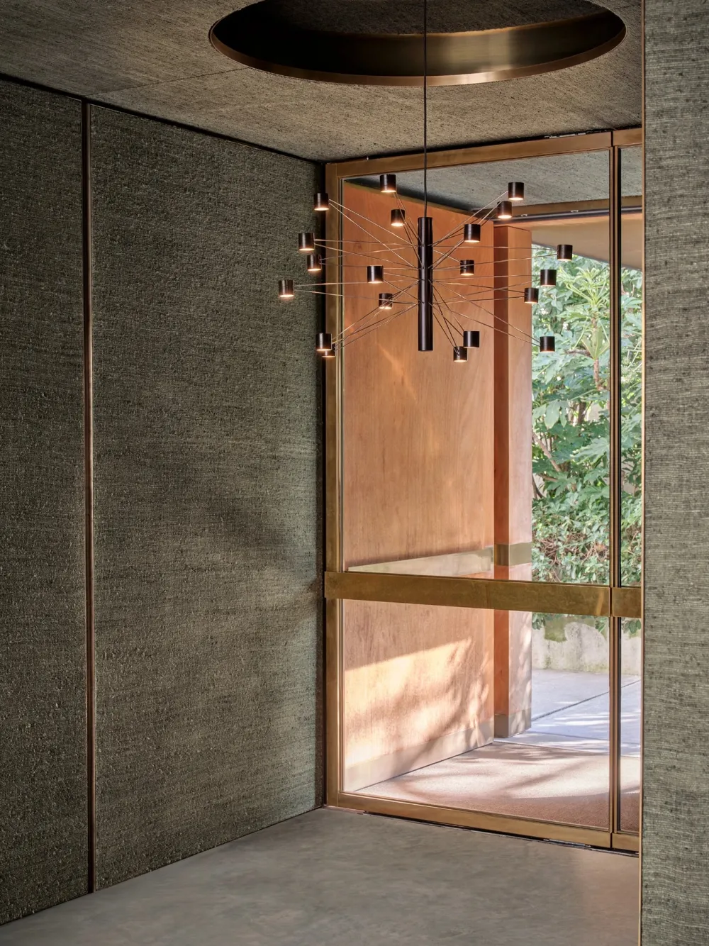 KDLN Suspensions>Polar 15.3 ø124x42 cm Suspensions Noir