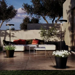 Zafferano Lampadaires>Poldina Reverso Solar Lampadaire