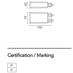 Flos Drivers|Accessoires>Power supply (driver) 24V 10W IP67 - 110/240V