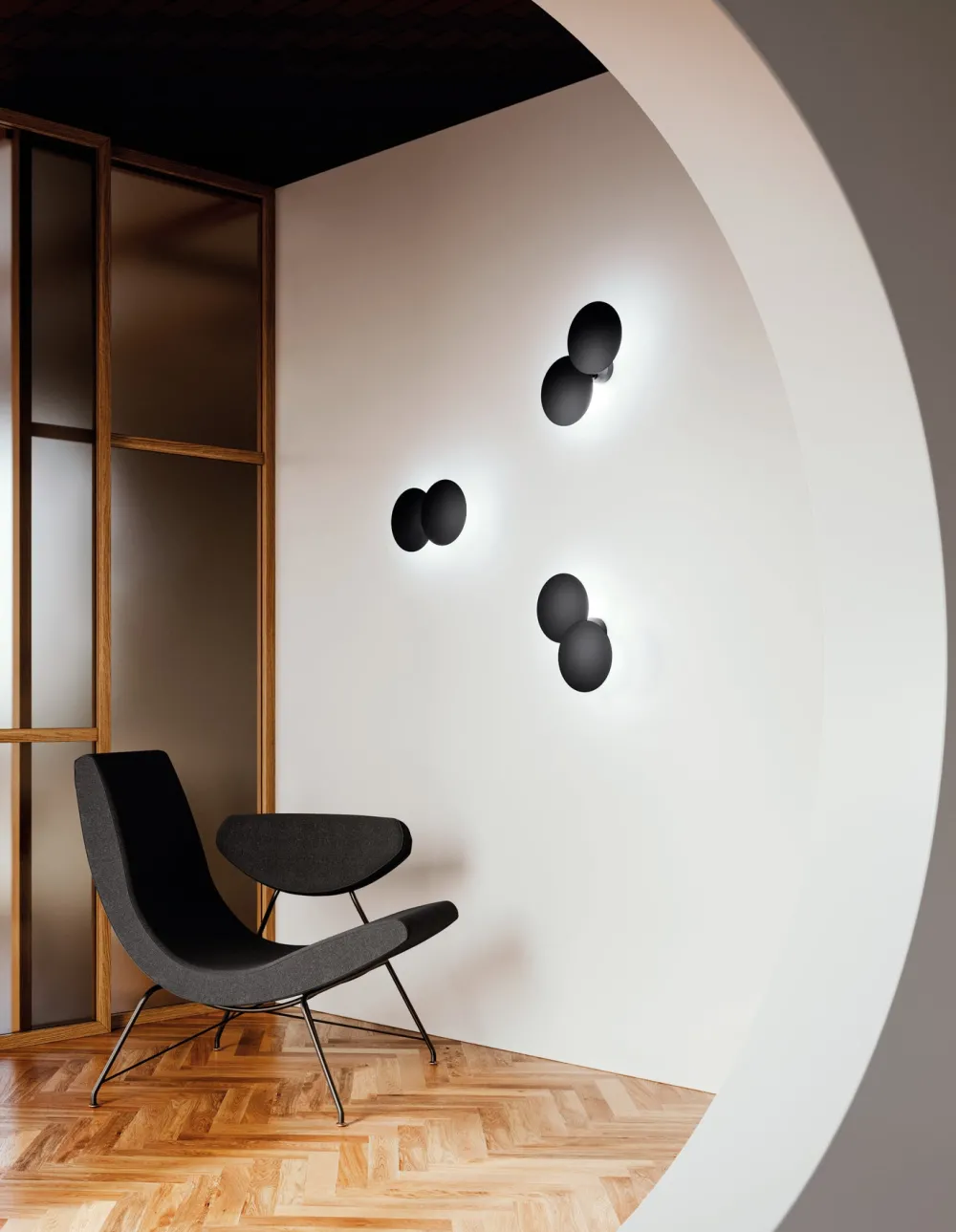 Lodes Appliques>Puzzle round double Appliques LED