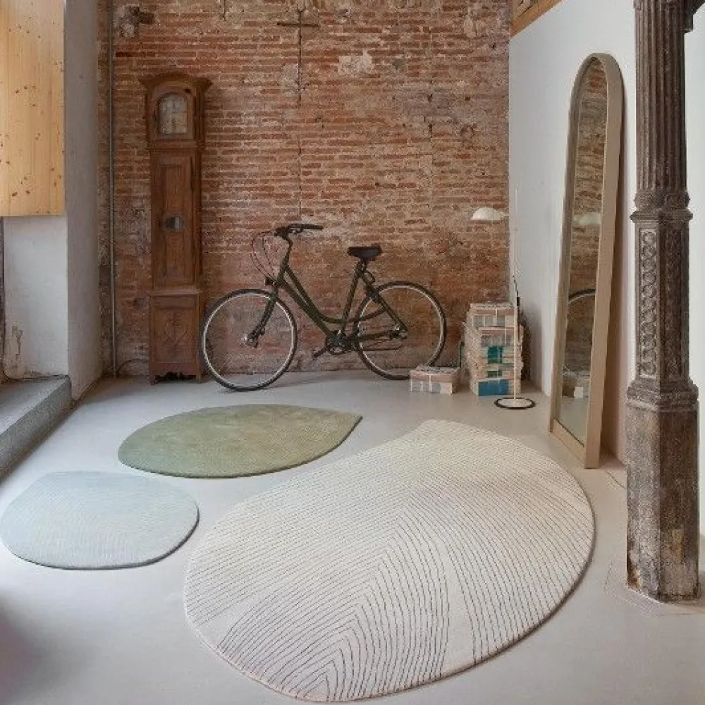 Nanimarquina Tapis>Quill S Tapis Gris bleu