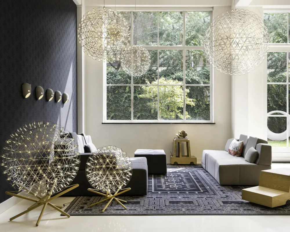 Moooi Suspensions>Raimond II R89 Suspensions LED Argent