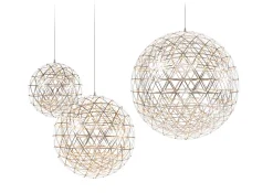 Moooi Suspensions>Raimond Suspensions LED Argent Ø61cm