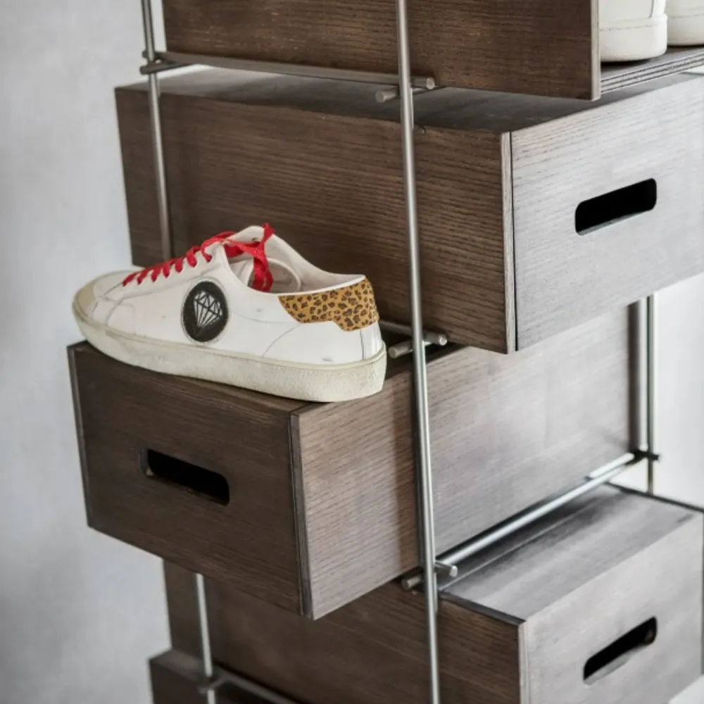 Mogg Entrée|Chambre>Range Chaussure MANOLO Frêne Teinté